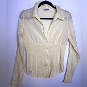 James Perse Los Angeles Yellow Blouse